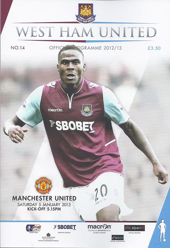 West Ham United FC v Manchester United FC